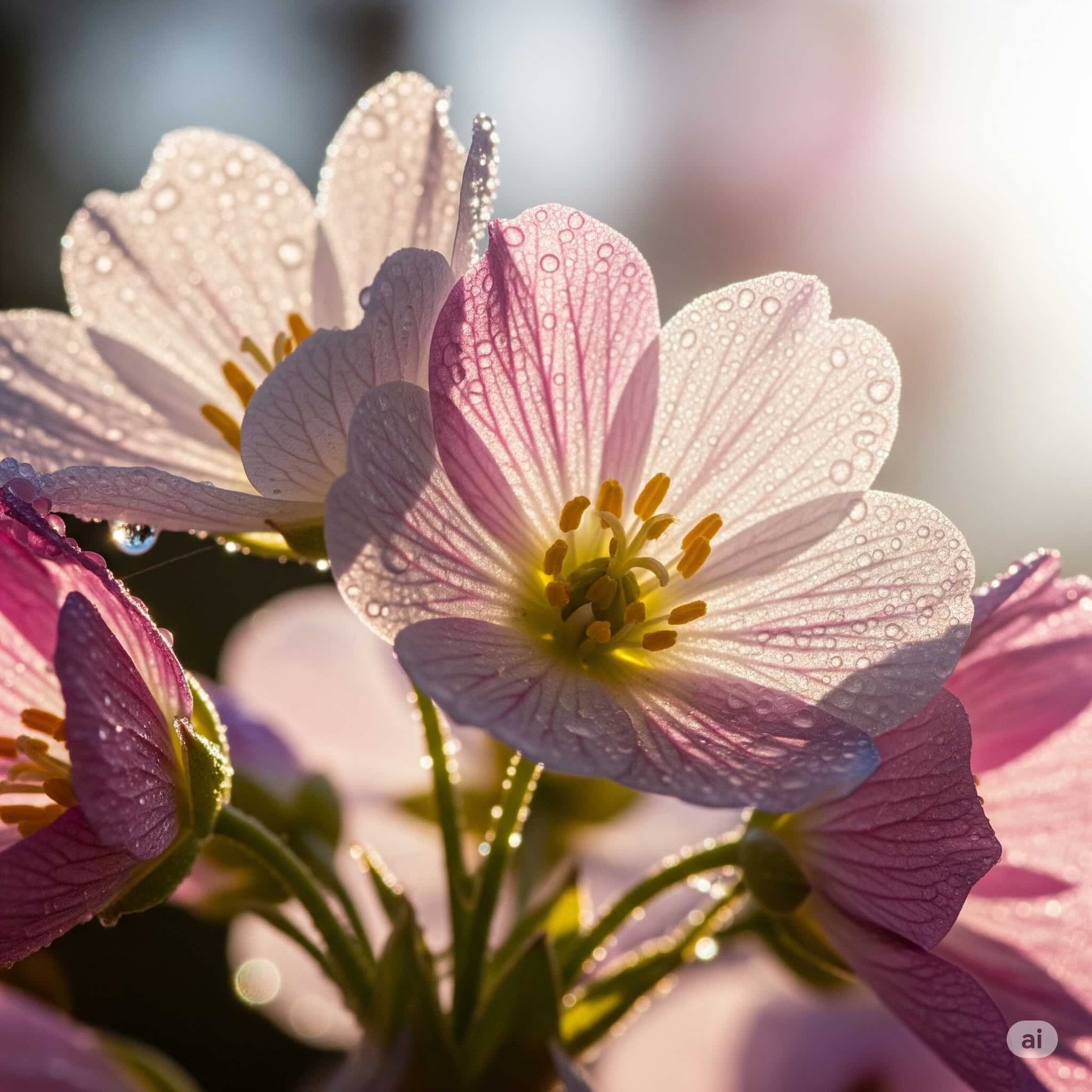 Transparent Flowers